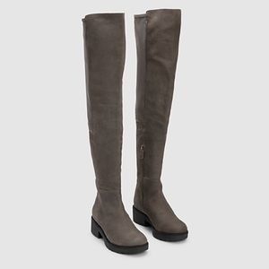 Eileen Fisher Loft Nubuck Over the Knee Boots